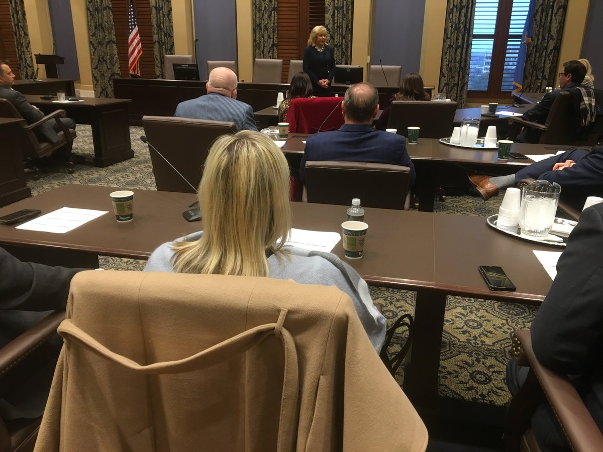 Giving my last scheduled public speech as governor to members of this year's Leadership Oklahoma class, who were at the Capitol today to learn about our state’s legislative process &amp; budget. Being selected to Leadership Oklahoma is a great opportunity to enhance leadership skills