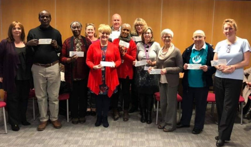 AnnlouiseTaylor's tweet photo. Well done to our members who achieved their dementia friendly status and received their window stickers. #DementiaFriendlyCommunities #DementiaAwareness #LDAA #Community #Luton #Charities #SocialCare #HealthCare #Wellbeing #Compassion #Partnership #Carers #LiveWellWithDementia https://t.co/HrVWfxkqzX