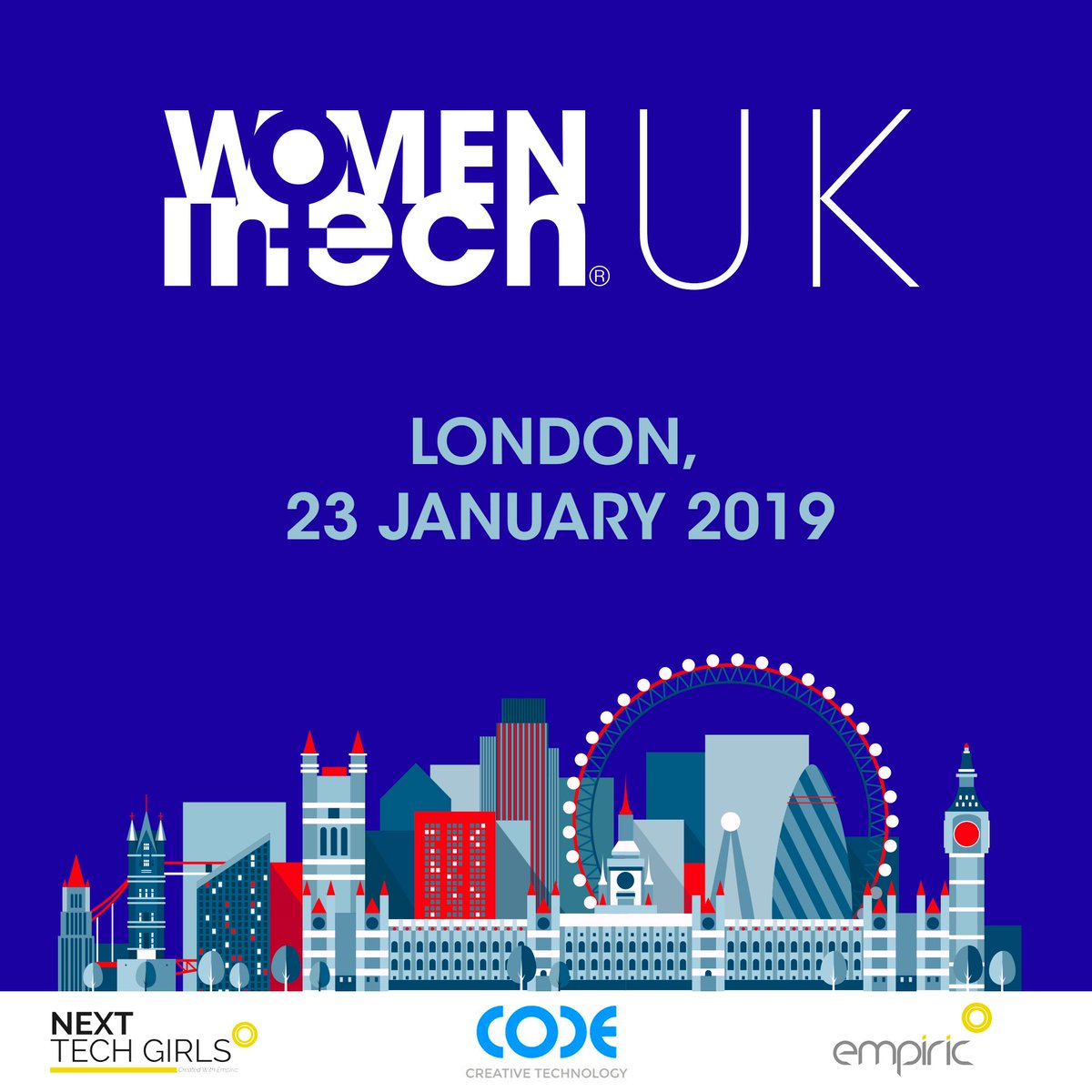 WomenInTechOrg's tweet photo. [SAVE THE DATE] As a new year has started, @WomenInTechOrg is happy to announce the opening of the UK Chapter in association with @NextTechGirls and #Code 

‼️ Wednesday 23rd January‼️

 https://t.co/3PsObATo3Y
#Womenintech #UKChapter #Diversity
@TheDataAgent https://t.co/l6zVn42AC1