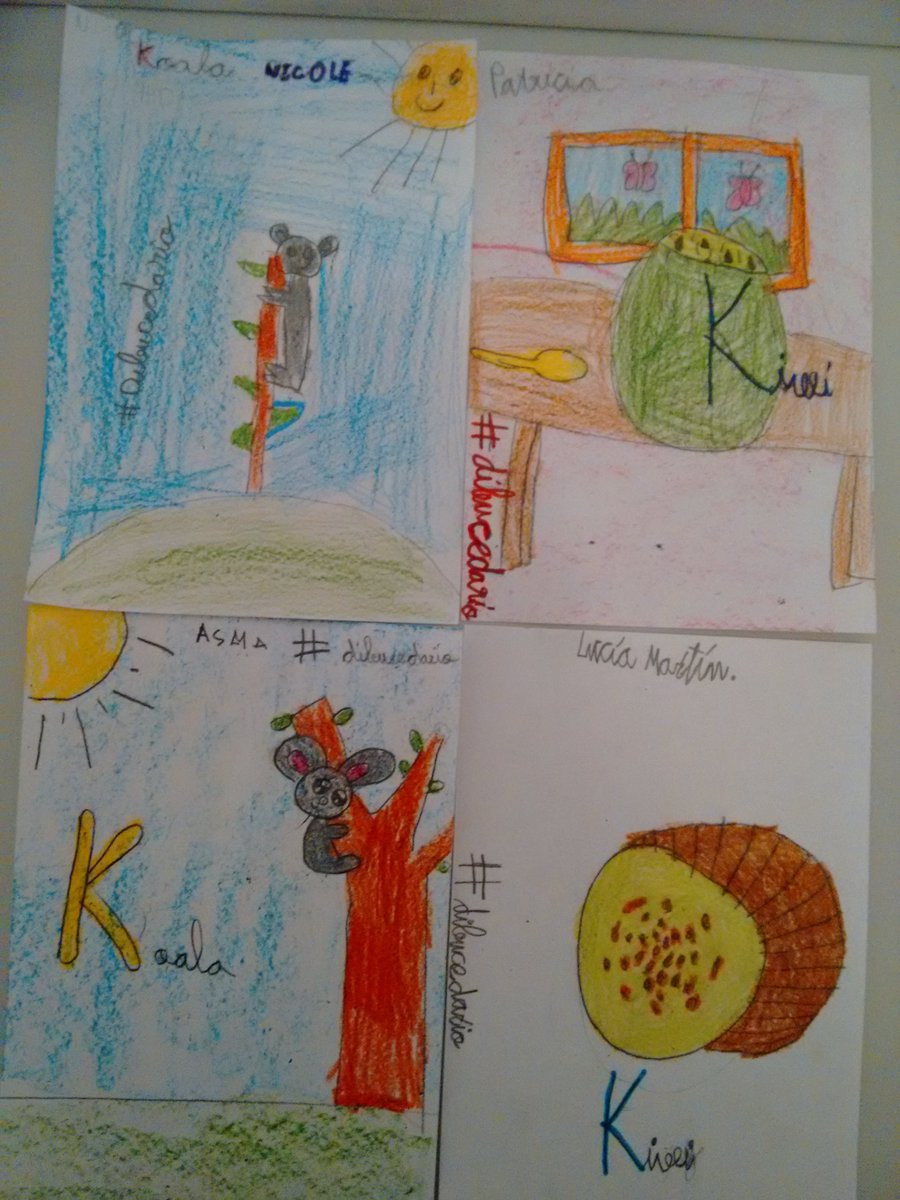 glorisa71's tweet photo. Nuestra clase de 2º de Primaria también se ha unido al #dibucedario.
#letraK https://t.co/T1oCxXa0SV