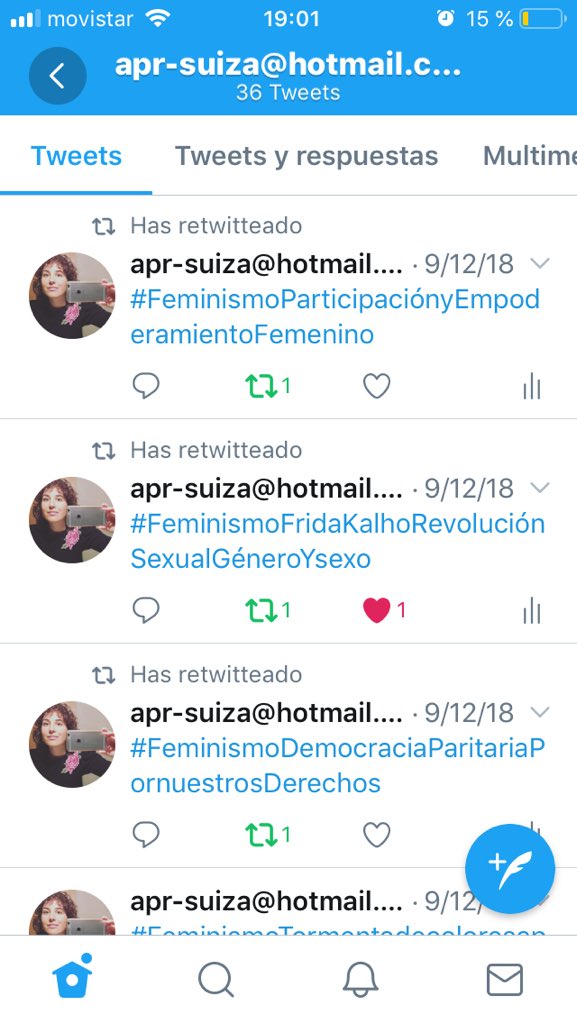 AprSuiza's tweet photo. Pues eso. Cuando tienes dos cuentas de Twitter.🤯 https://t.co/rP0l94OcYD