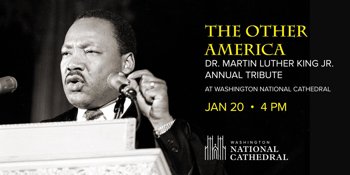 Join <a href="/adv_project/">Advancement Project</a>, <a href="/HowardUniv/">HOWARD UNIVERSITY</a>, <a href="/WashPerformArts/">Washington Performing Arts</a> and #Urban1Media at <a href="/WNCathedral/">Washington National Cathedral</a> to rekindle #MLK's call to tackle the reality of life in 'The Other America'.  Sunday Jan. 20 @ 4PM.  Get the details and RSVP here:  facebook.com/events/3652529…