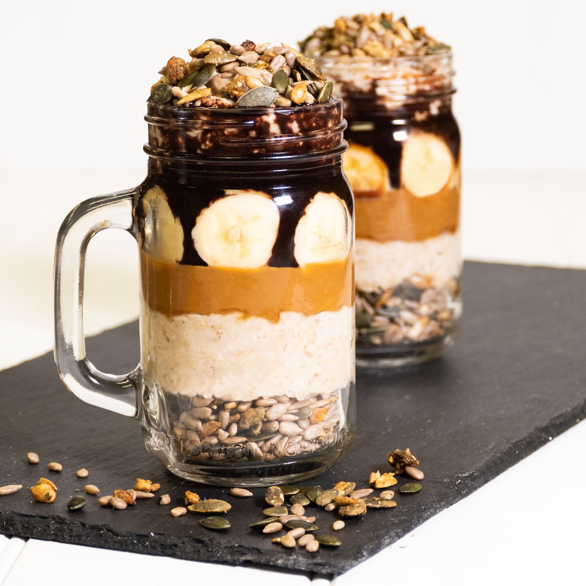 One of our favourite things to have for breakfast, Salted Caramel overnight oats! 😍

<a href="/whey_box/">Whey Box</a>
whitworths.co.uk/recipes/vegan-…

#OvernightOats #Vegan #VeganRecipe #Breakfast #Veganuary2019