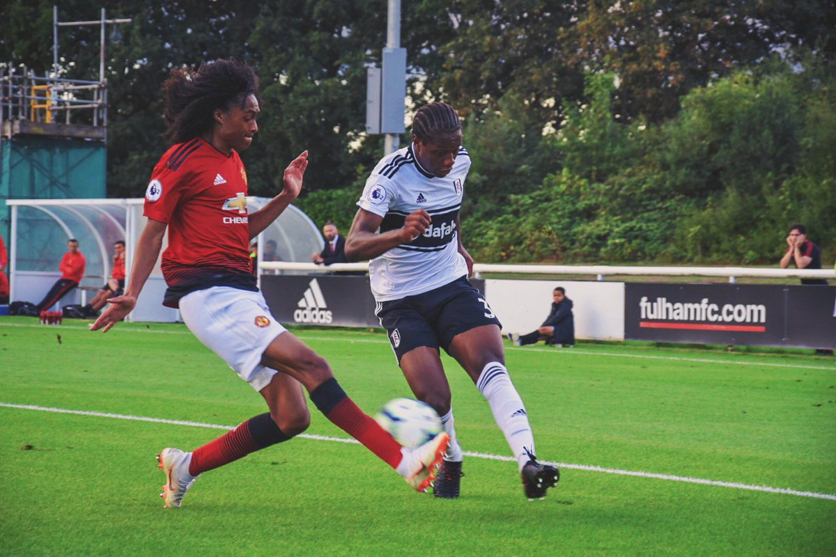 U23:
In just under an hour, the Young Devils will face off against Fulham in the PL2 Division 2, as the chase for promotion really heats up!
Can @ManUtd come up trumps against the Cottagers?
#MUAcademy #MUNFUL #PL2
#ILOVEUNITED_PU