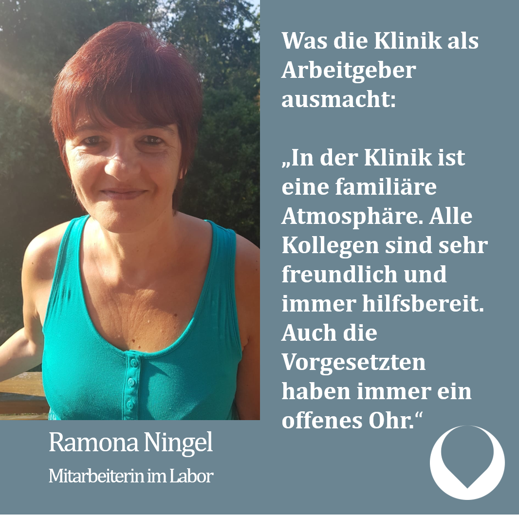 klinikamelung's tweet photo. Dürfen wir vorstellen? Frau Ramona Ningel ist unsere Mitarbeiterin im Labor und schon seit 2006 Teil unserer #Belegschaft. Erfahren Sie hier mehr: https://t.co/fLZesmrlkF #Team #Vorstellung #Klinik https://t.co/ZKS4Ht3eEf