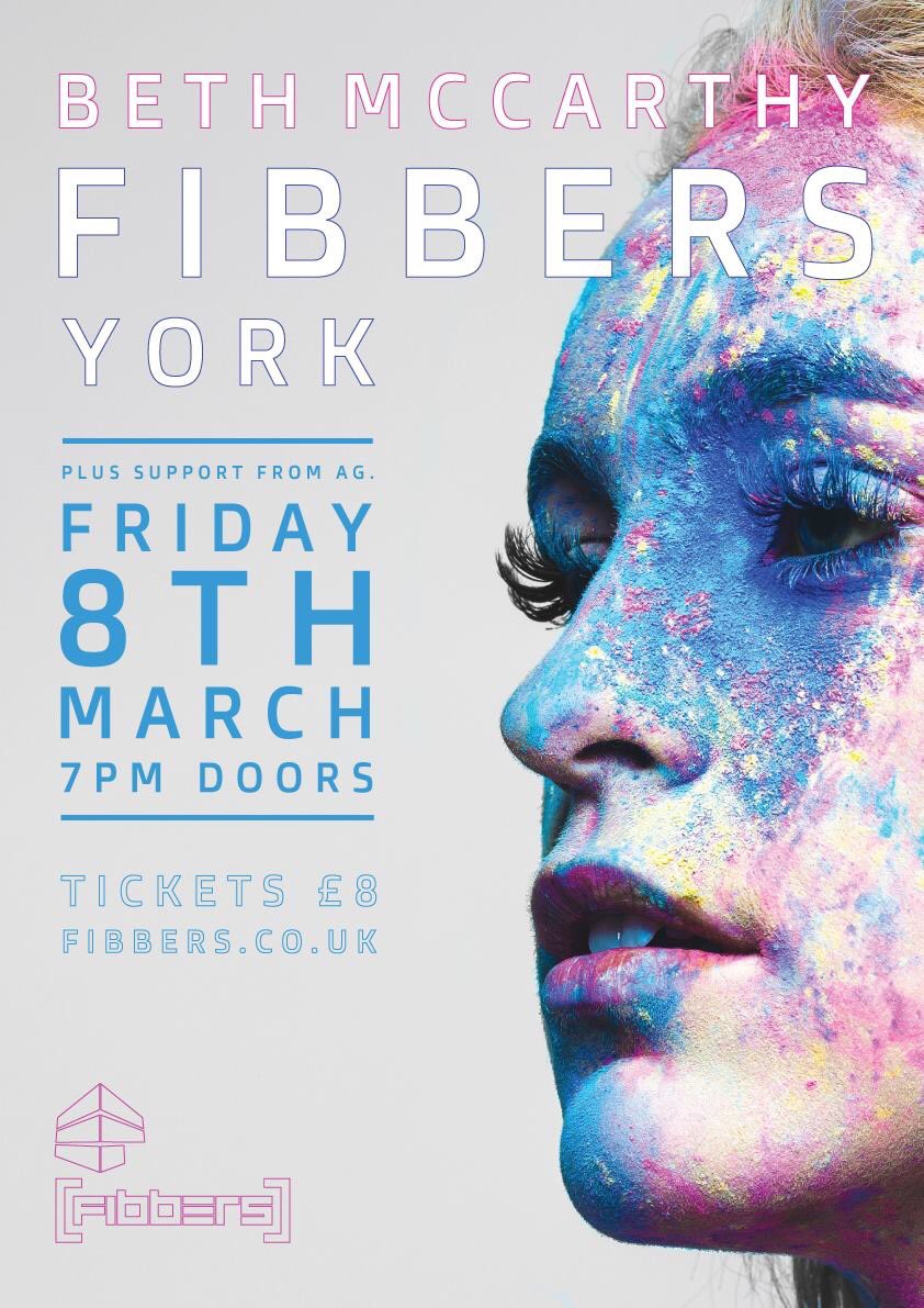 YORK I AM COMING FOR YOU. Friday 8th March. Homecoming show. EP launch. Best day ever. TICKETS: fibbers.co.uk/live-events/de… 💙💗💛💜