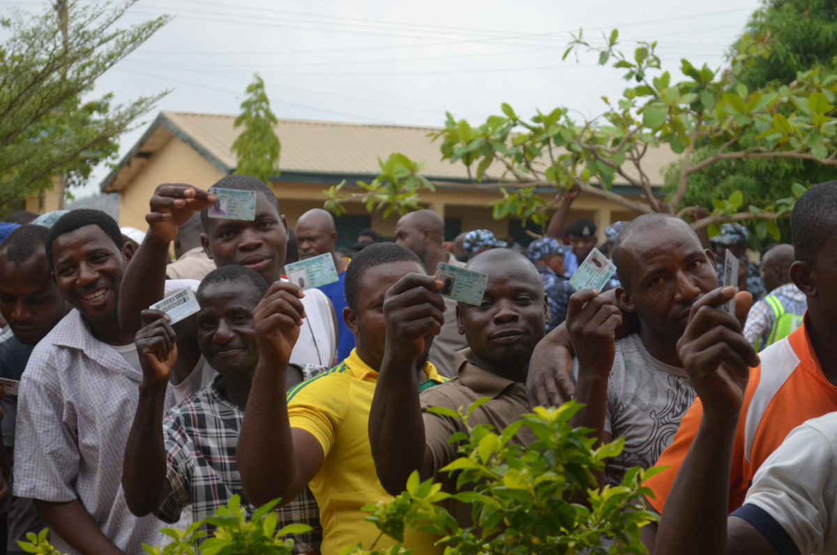 IRIglobal's tweet photo. #FlashbackFriday to our 2015 #Nigeria election observation mission. IRI and @NDI will be on-the-ground for #Nigeria's 2019 general election. Follow us on twitter for updates. #NigeriaDecides2019 https://t.co/wJ3HIX20la