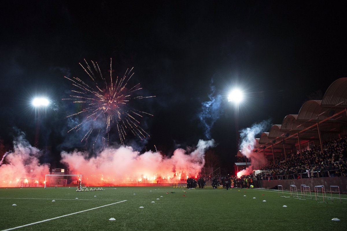 Wow, vilken premiärträning vi hade igår! #aik 📸 <a href="/joakimhall/">Joakim Hall</a>