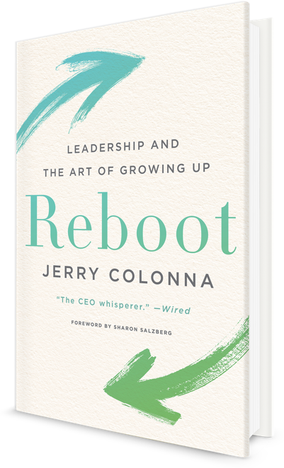 We are SO excited that <a href="/jerrycolonna/">Jerry Colonna</a>'s book Reboot: Leadership and the Art of Growing Up is set to hit the shelves June 18, 2019! Over the next few months we'll be sharing snippets and teasers with you. You can check out the book or pre-order a copy here: buff.ly/2TB1LEc