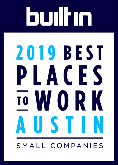 Thrilled to be named in <a href="/BuiltInAustin/">Built In Austin</a>'s 2019 Best Places to Work awards in the Small Companies category. Read all about it here: bit.ly/WSBIA2019

#bestplace #austintx #awards #FridayFeeling