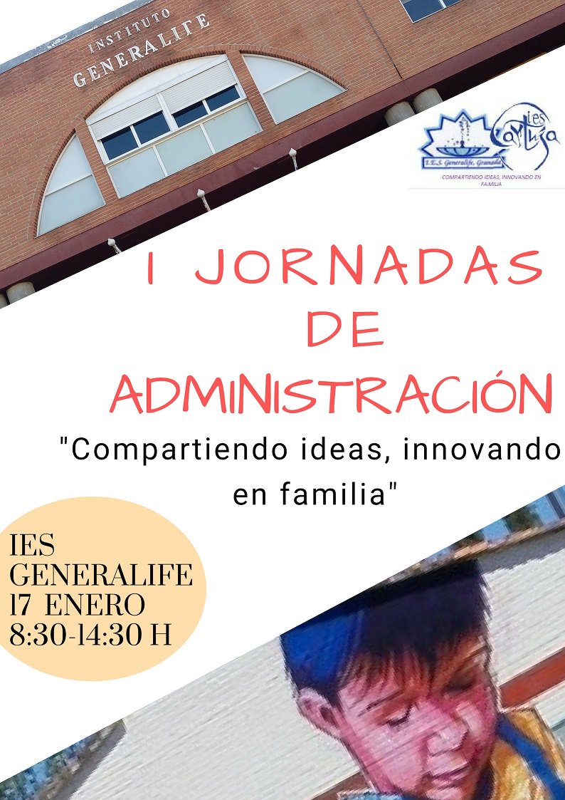 iescartuja's tweet photo. Sigue las I Jornadas de Administración y Gestión el 17 de enero en #gencarfp 
https://t.co/SPiBk9o13B #secartuja #fpcartuja 
cc @FPAndaluza  @Angie_granada1  @rcagranada @Marifern2 @mangelesft @gm85_mayte @AlexAlguacil5 @MarioGalanB @vanesamtez @VVGoranova7 @yaasmiiinaaSP https://t.co/uDjJFeiUbJ
