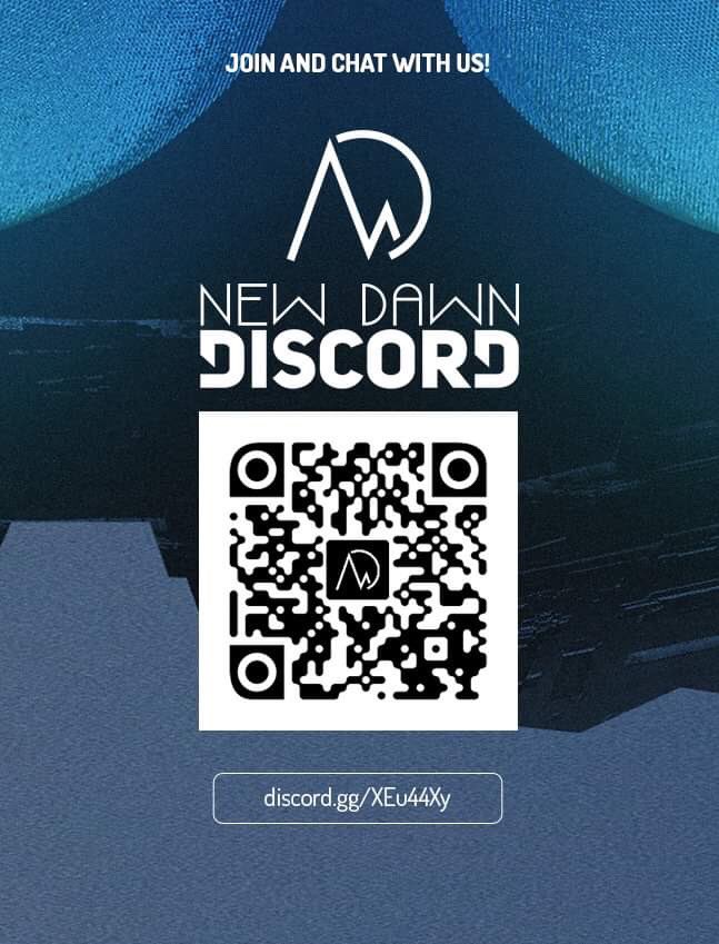 wearenewdawn's tweet photo. We are launching our New Dawn @discordapp today - we want to create a space where you will be able to connect with our artiste and be able to chat with them about their creative process, ask questions about your favorite release and share your art as well: https://t.co/xSlOb41nYX https://t.co/RABHVqKsM3