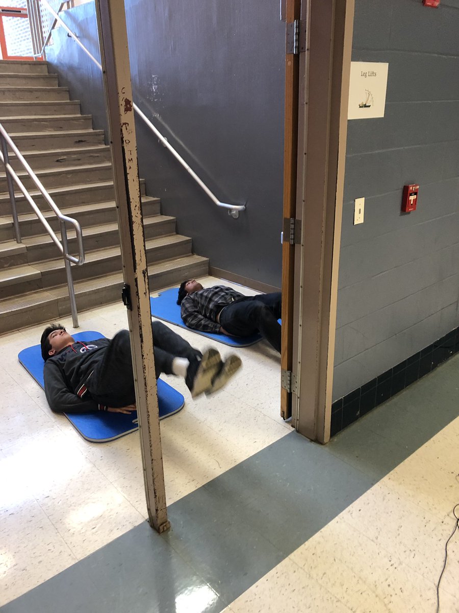 <a href="/pe_rockville/">RockvillePE</a> Weight Training classes working on circuit training and push-up challenges!
