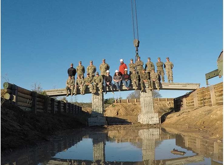 3dprintindustry's tweet photo. ERDC engineers 3D print concrete bridge at Camp Pendleton - https://t.co/nWwQ1yoEZD - #3dprinting @MCIWPendletonCA @ArmyERDC https://t.co/gmSMBiGHLw