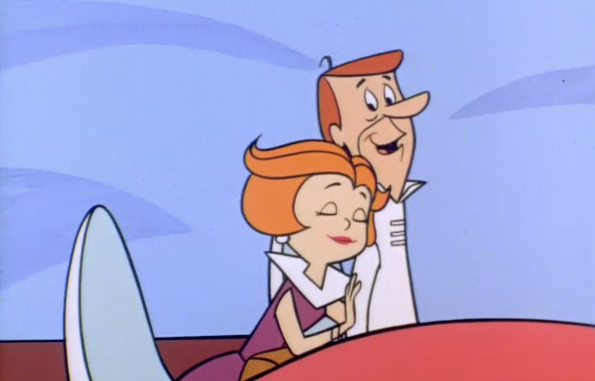 Gizmodo's tweet photo. Was Jane Jetson a child bride? https://t.co/sfzXM9w3C9 https://t.co/pbLPGnD7Uq