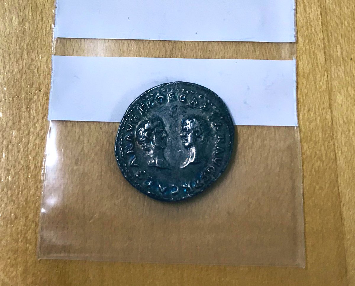 Well you don’t get to record one of these every day! (sorry about the phone pics) #FindsFriday #PAStexplorers #denarius #RomanCoins #ResponsibleDetecting #HeritageTreasures