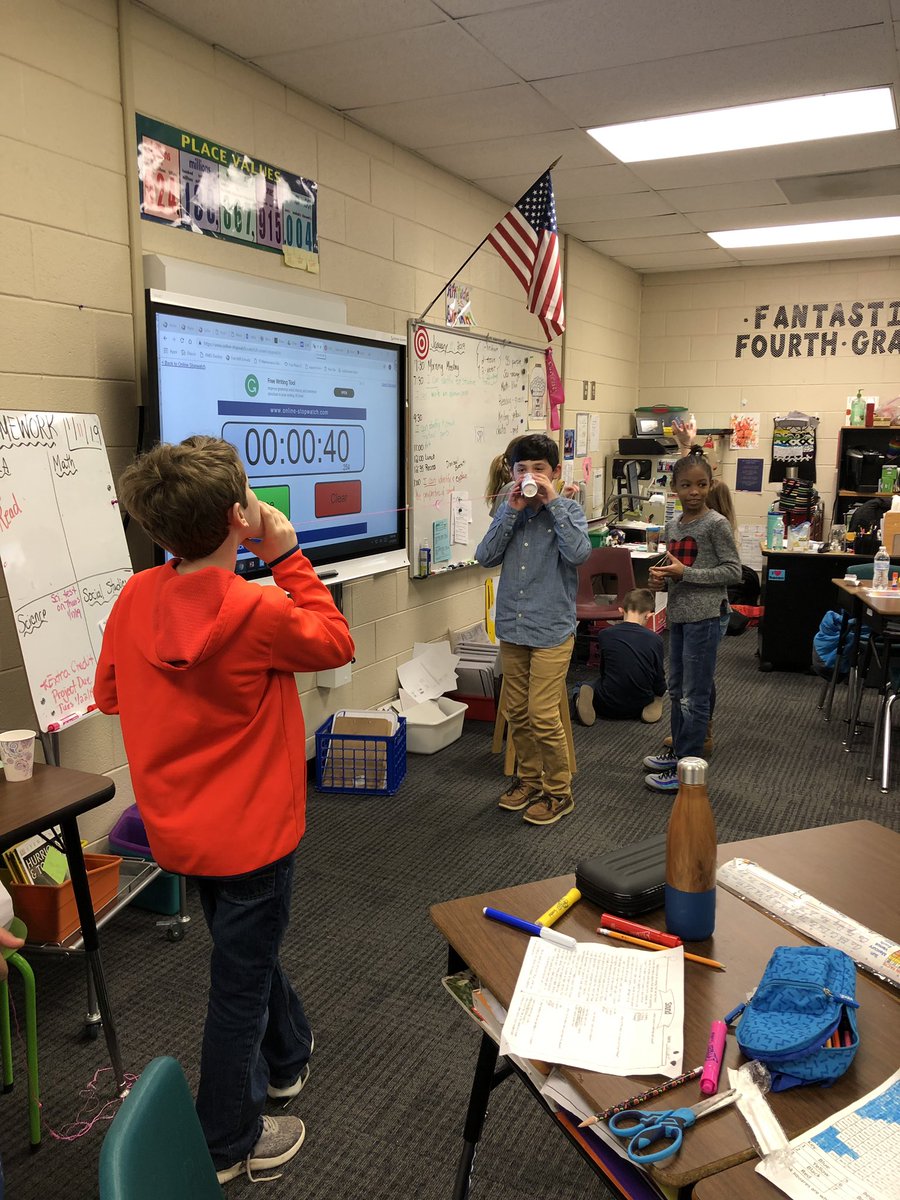 Let’s get loud!!!!! Friday Funday! This afternoon, we experimented with different ways to change the pitch and volume of various instruments. These kiddos had a blast! #webringthesting #teamfmes