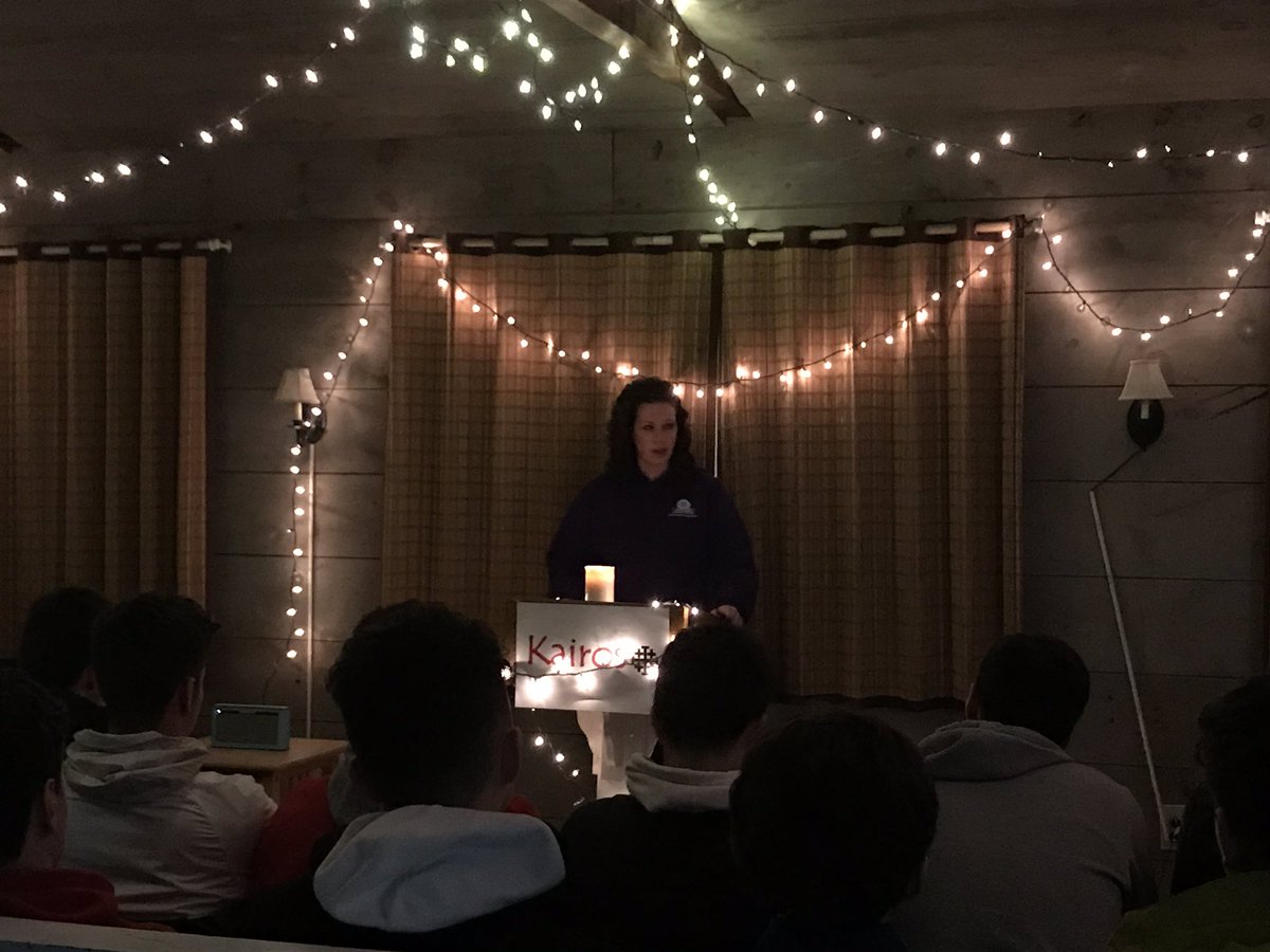 Day 2 Exploring our relationships with others! Our senior and adult leaders give witness to the importance of the relationships in their lives! #LT4 #January2019Kairos