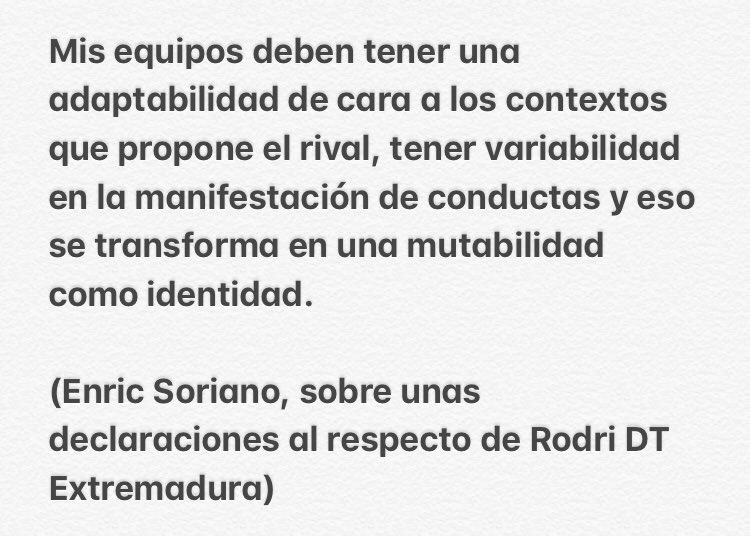 Tres partidos como entrenador del CD Castellón, y diversos cambios (jugadores y estructuras) en cada uno de ellos. 

Como el propio <a href="/0scarCano/">Óscar Cano Moreno</a> dice: <<(...) Las alineaciones, interacciones y sus emergencias. Ahí está el juego: ENTRE ELLOS. (...)>>