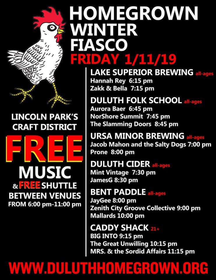 Tonight’s the night! Come out and join us for the Winter Fiasco in Lincoln Park!