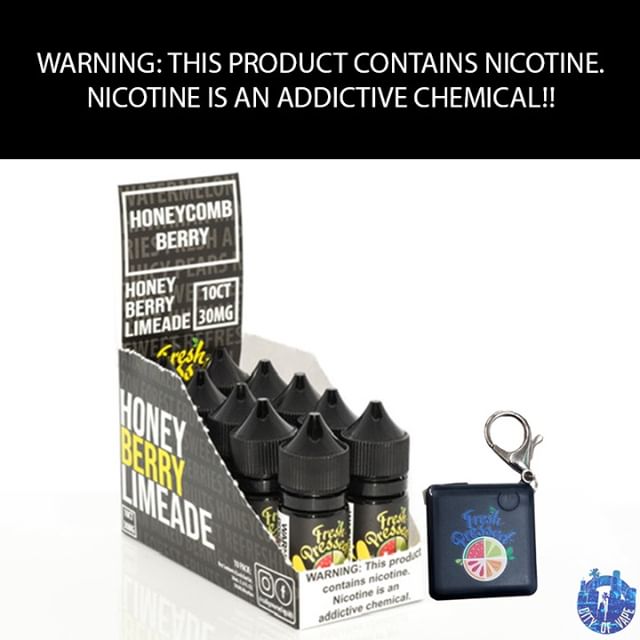 Buy any two Fresh Pressed Nic Salt and Get an ultra portable powerbank key ring For FREE!!
Buy Now At: cityofvape.com/california-gro…