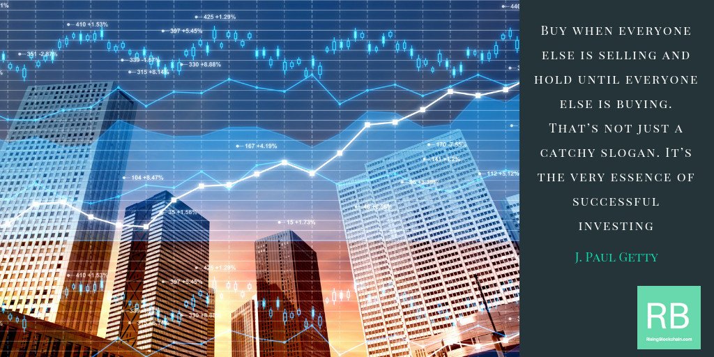 RisingBlockcha1's tweet photo. Friday is a time for wise words about money and business:
“Buy when everyone else is selling and hold until everyone else is buying. That’s not just a catchy slogan. It’s the very essence of successful investing” (J. Paul Getty) https://t.co/9d1d7Xu9ul