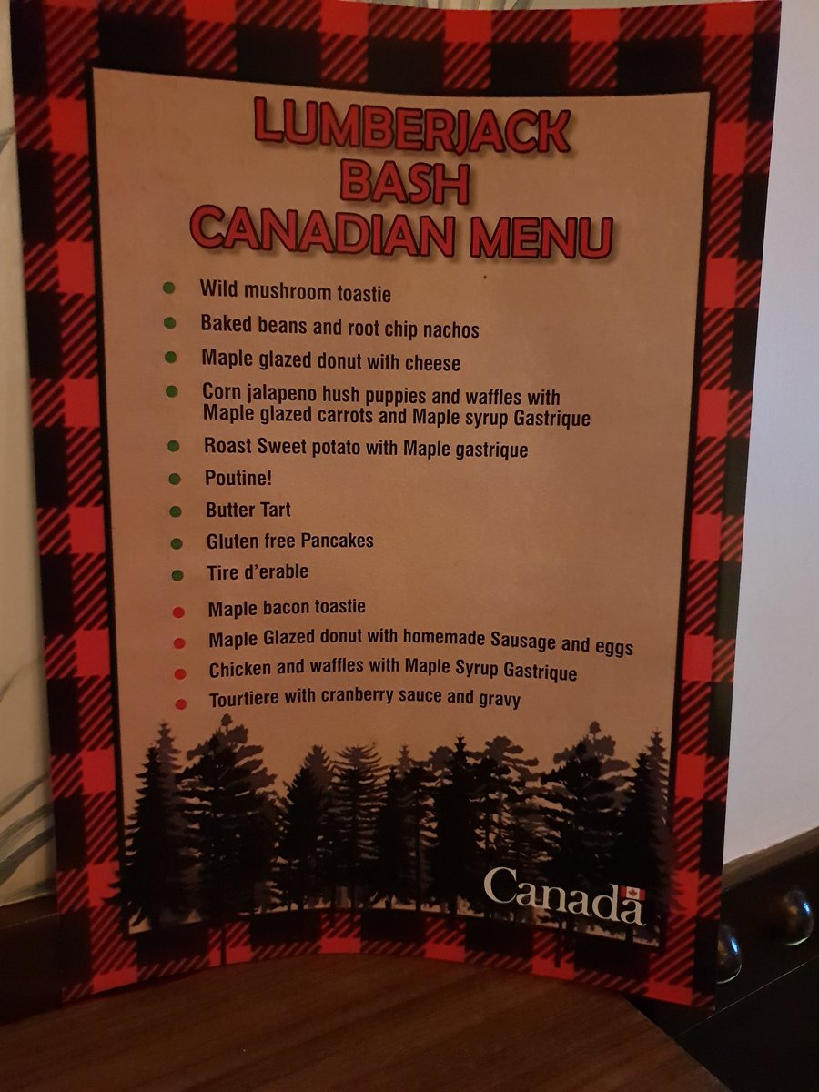 skiy7's tweet photo. Such a well curated menu. My favourite was the #maple #Bacon #toastie @CanadainIndia #lumberjackbash #Canada https://t.co/5RLR06nBWG