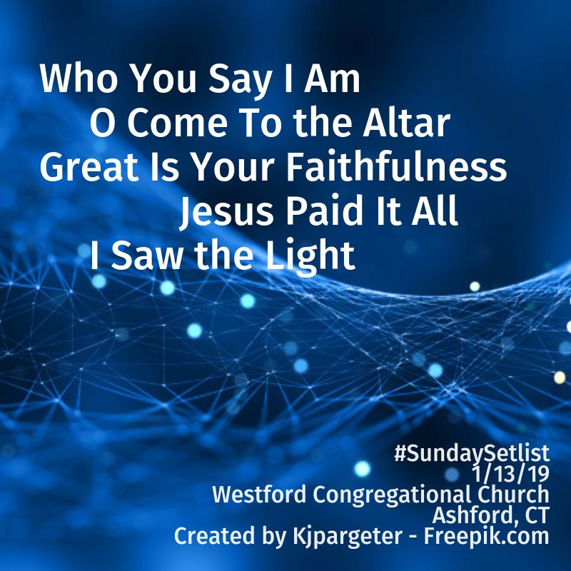 WCCAshford's tweet photo. Sunday School for all ages 9:30, Worship 10:30, coffee &amp; treats after - all are welcome! #sundaysetlist #worship #SundayMorning #sunday #music #wccashford https://t.co/jJ8DK9JPMv