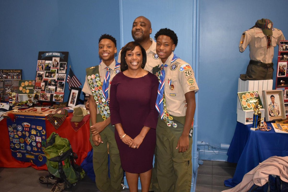 STMParishSchool's tweet photo. #STM Alumni, Kyle and Dylan Gaines earned their Eagle Scout rank after years of service! The St. Thomas More Parish Community is so proud of these amazing young men! https://t.co/QGU98YkFCj