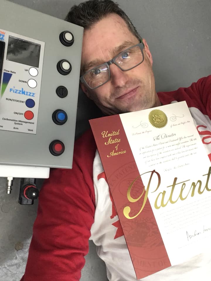 Congrats Guy we all love #fizzwizz perfect carbonation bubbles. #beer #craftBeer