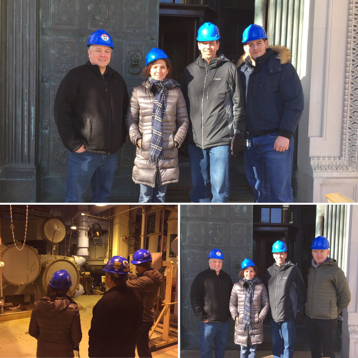 Great day taking a tour of our #EnergyEfficiency Project at <a href="/CUNY/">The City University of New York</a> Bronx Community College. #CustomerSiteVisit #UtilityUpgrade #TeamWork