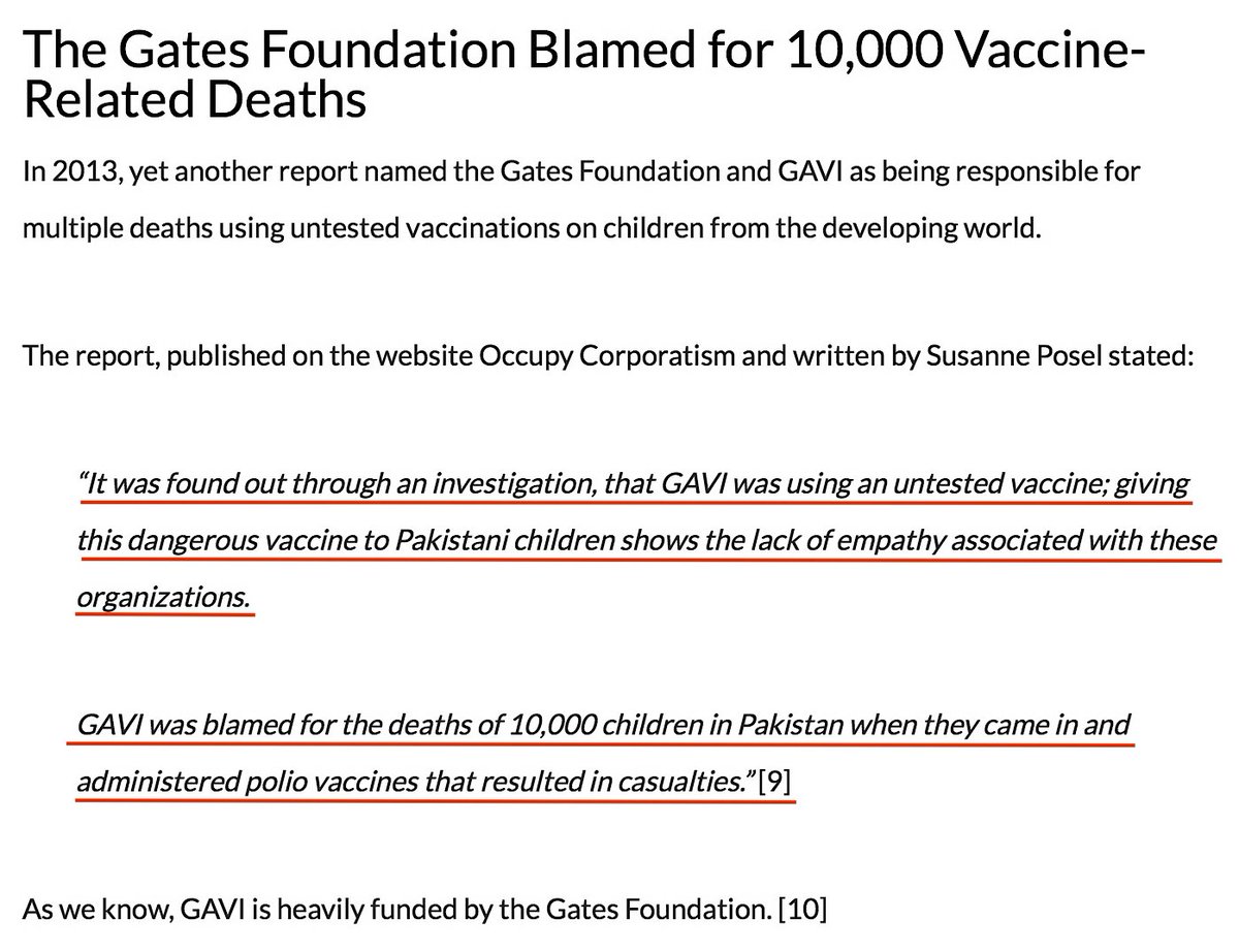 Anon On 8Chan Suggested That Gates Were Trembling With Fear Now That The Clinton Foundation Is Under Multiple Federal Investigations. GF Already Face Lawsuits In India Due To An Investigation By The Supreme Court Of India.October 5, 2014. https://vactruth.com/2014/10/05/bill-gates-vaccine-crimes/ #QAnon  @potus