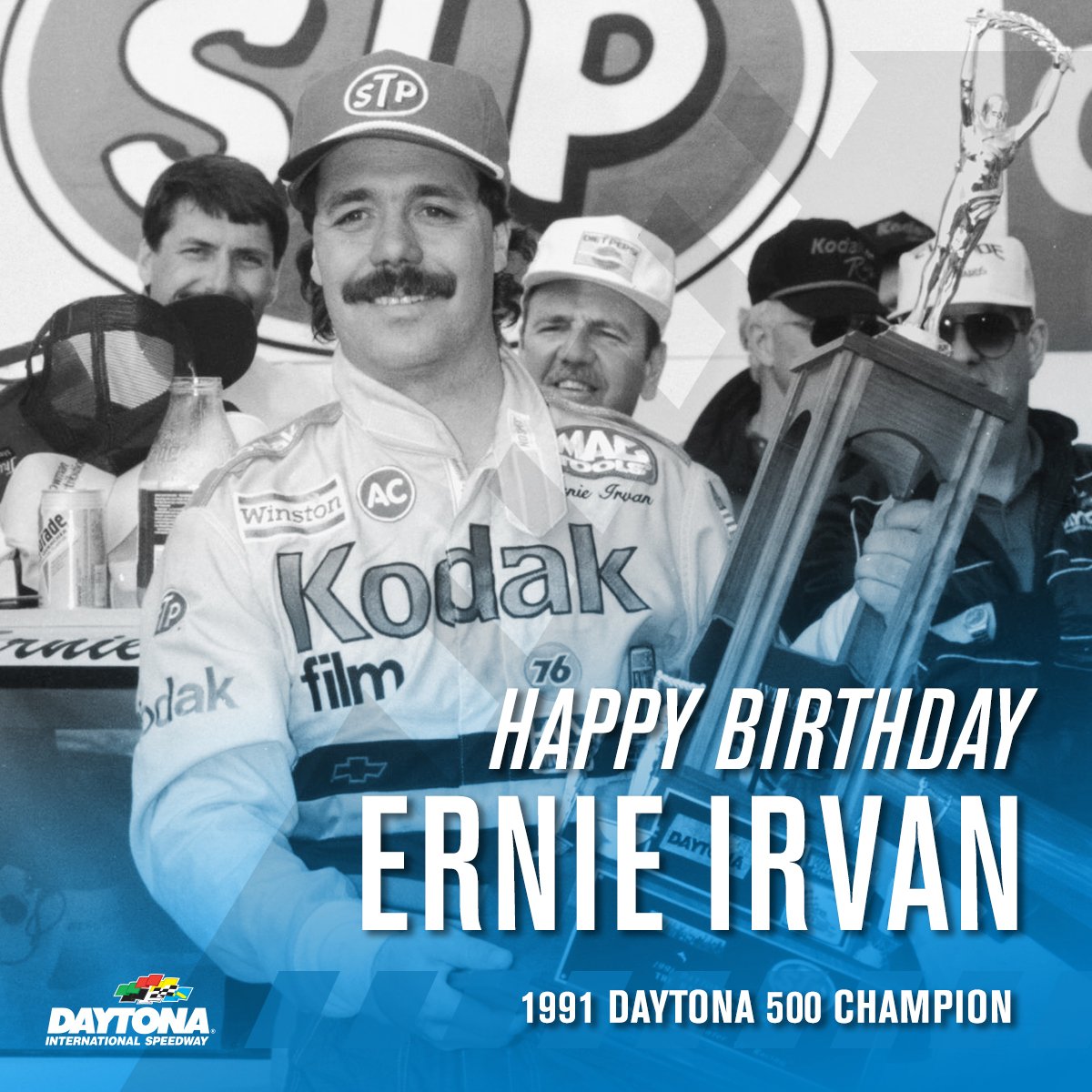 Happy birthday to the 1991 Champion Ernie Irvan! 