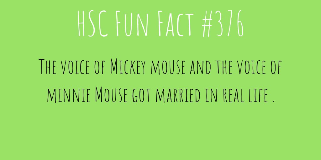 Happy Fun Fact Friday, Huskies!
_____
#disney #funfact #funfactfriday #HSC #NIU