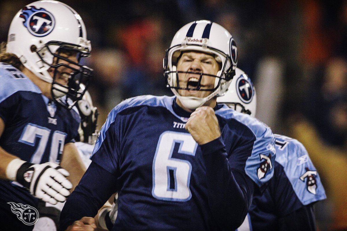 Titans's tweet photo. #OTD in 2003, the Titans beat the Steelers 34-31 in overtime in an AFC Divisional Playoff Game at Adelphia Coliseum.

📰 » https://t.co/SAPl8NtpAV https://t.co/P0wCOuFDII