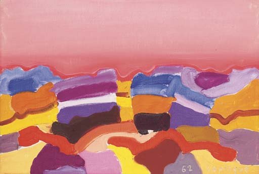 S_Galimberti's tweet photo. Désert, 1962  Charles #Lapicque    #art https://t.co/Q2edYNEgkp
