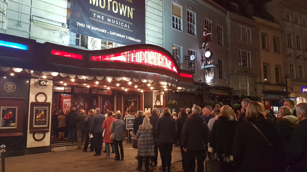 Look at these queues for Motown - it seems Bristol is as excited for <a href="/MotownUK/">Motown UK</a> as we are! Looking forward to welcoming everyone to the Hippodrome this evening 😁