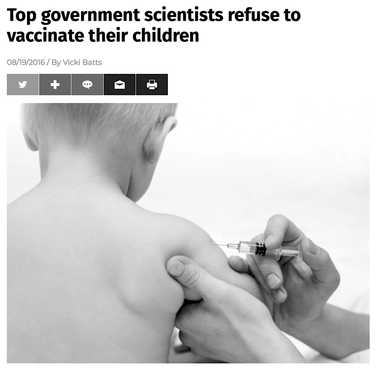 New Mexico, The School District With The Highest Percentage Of Students Whose Families Opted Out Of Vaccines, Is One Of The State’s Most Scientifically Literate Communities.August 19, 2016 https://newstarget.com/2016-08-19-top-government-scientists-refuse-to-vaccinate-their-children.html #QAnon  #Vaccine  #GreatAwakening  @potus