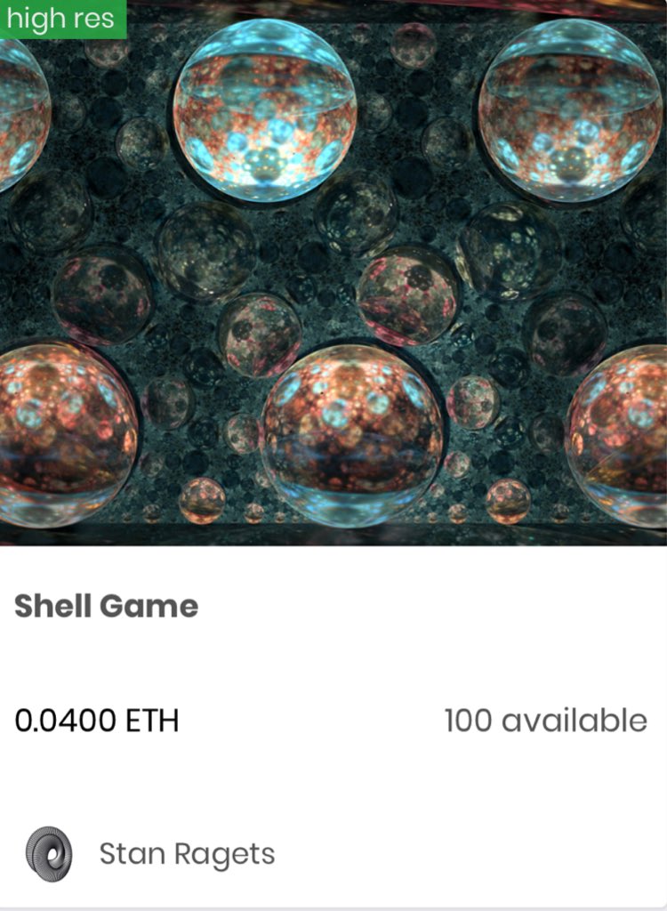 KnownOrigin_io's tweet photo. Artists #StanRagets has new artwork on @KnownOrigin_io gallery. View his latest piece now! https://t.co/GiWN6TJA5b • Price 0.0400 ETH ($5.13) - https://t.co/ugEFWsQSAt