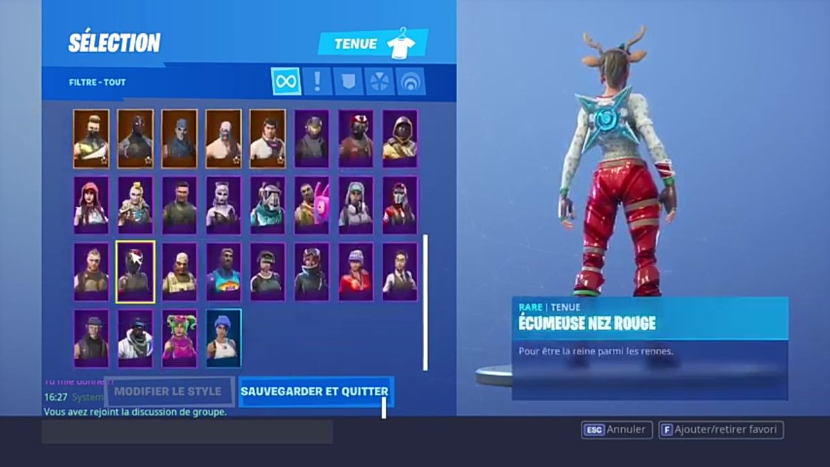 EerrKz's tweet photo. Je vend mon compte fortnite pasctre cher voilà voilà :) https://t.co/evAj0hxwIE