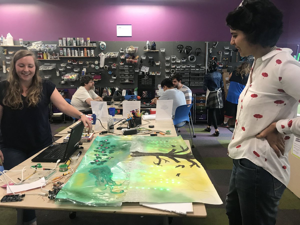 gh2191's tweet photo. We made an Interactive Willow Tree @ Computers4Kids https://t.co/TfCJ2WHf6K