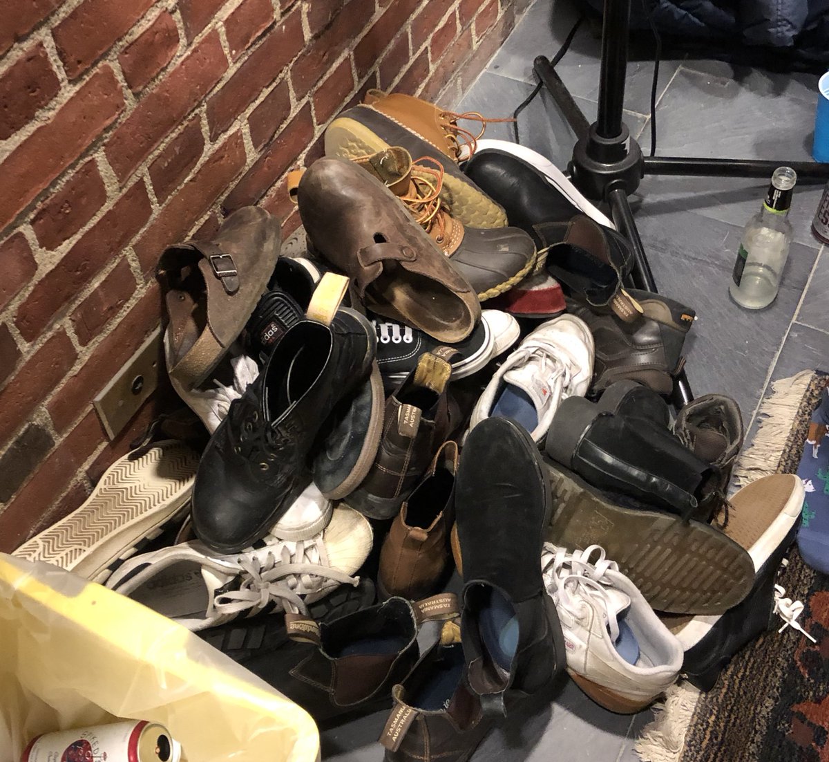 lifewithnova69's tweet image. When Sofie insists all shoes come off  #tagurself