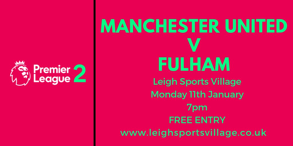 United v Fulham - tonight's team news #MUFC - https://mailchi.mp/leighsportsvillage/united-v-fulham-tonights-team-news …