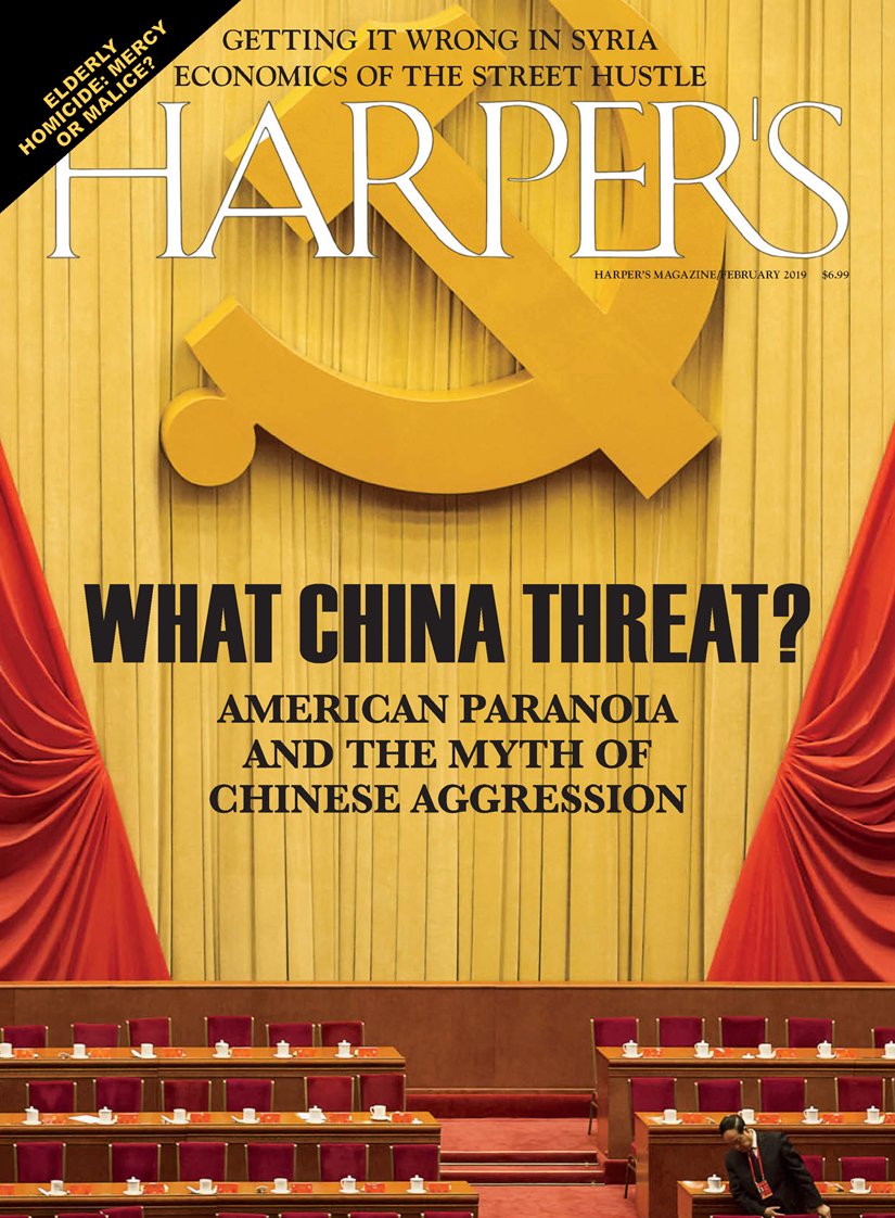 February Harper's out now - including investigation into US policy in Syria. #Syrian #Syrianrefugees #SyriaWithdrawal #Obama #Trump