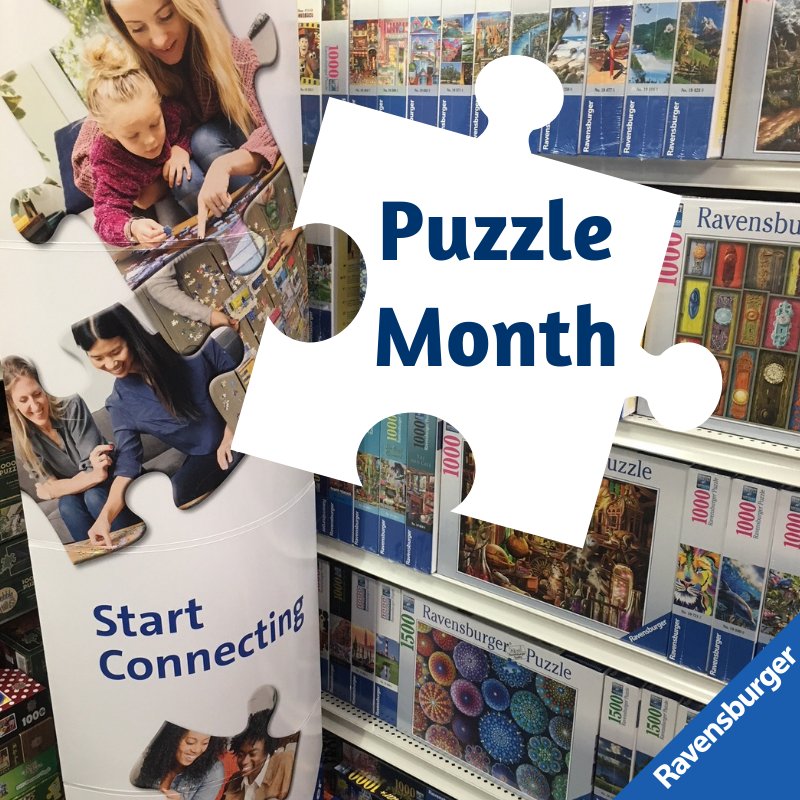 birdinhandchico's tweet photo. We're so excited to announce that it's #PuzzleMonth at #BirdinHand! Through the end of January, take 20% off all #Ravensburger Jigsaw Puzzles!
Pick a few of your favorites and #startconnecting! https://t.co/VJ84pkzioB