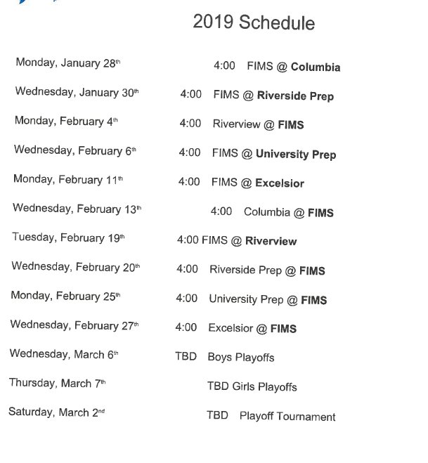 FIMS_Wildcats's tweet photo. FIMS 2019 Basketball Schedule #thesilvervalleyway @NTC_UPDATE #FIMSWildcats https://t.co/IvfpAPeewH