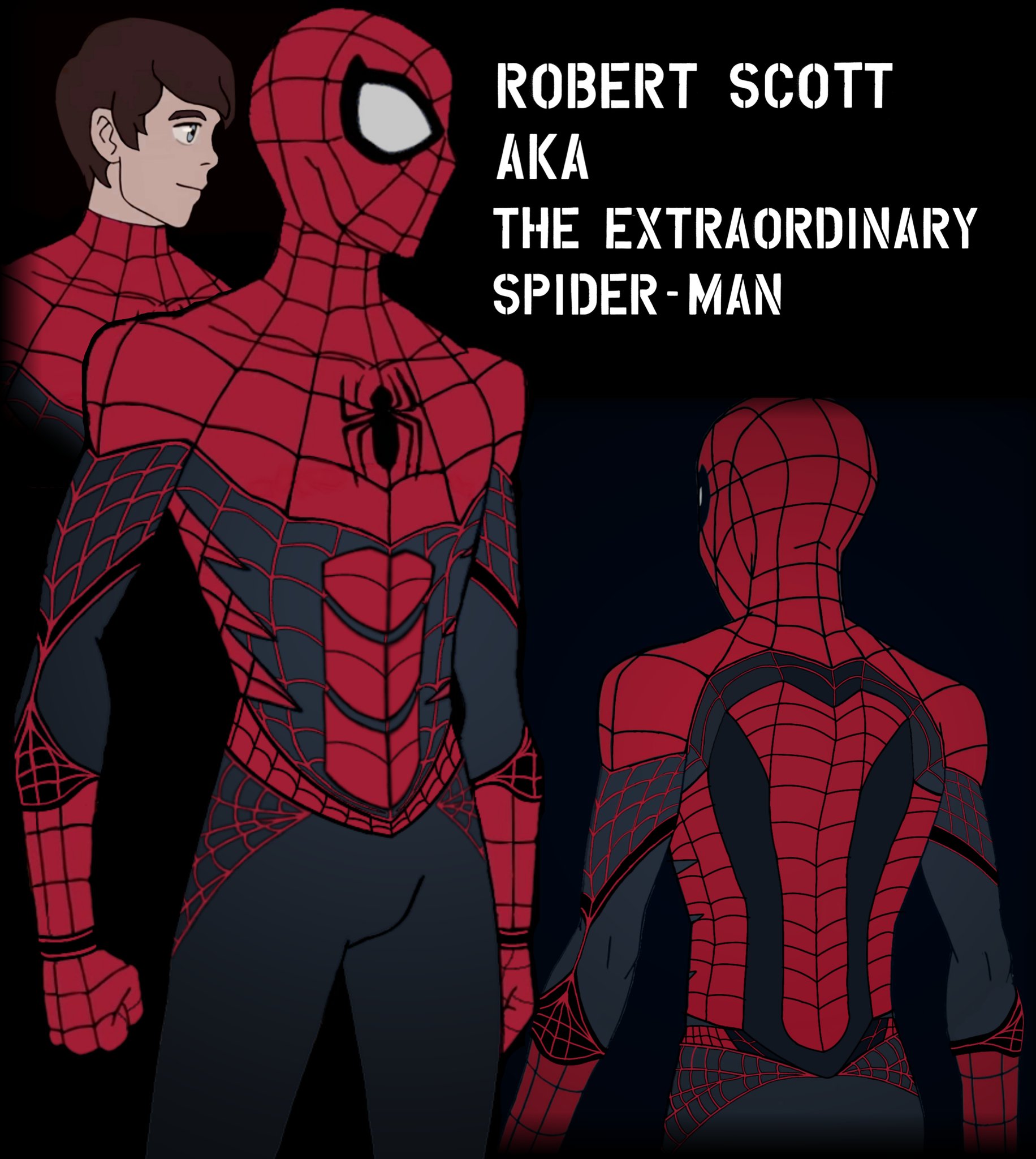 For all you wannabe Spidersona makers who are about as good at drawing as I  am, I made this little template from a Homecoming poster. Feel free to use  it! : r/Spiderman