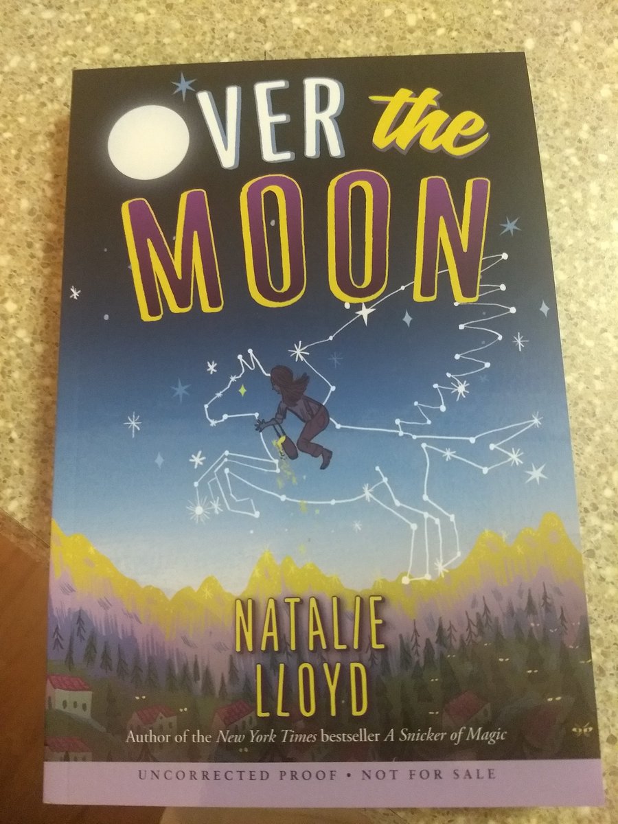 MrOLibraryMan's tweet photo. @_natalielloyd Don't know how or why, but I received an advance copy of this in the mail today! Needless to say, I am Over the Moon excited to read it!!! https://t.co/u2CCu93OXY