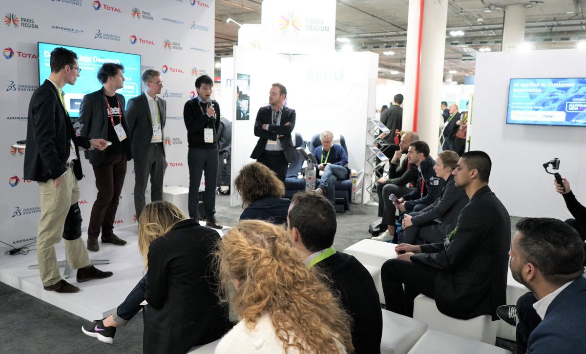 MobioosAI's tweet photo. They say time flies when you’re having fun and we had a BLAST🚀 at #CES2019! Hope you did, too. Thanks to everyone here for being part of an unforgettable week. Au revoir, Vegas! 

@ParisRegionNow #DeepTech #FrenchTech #CESAppliedAI https://t.co/OahKrt8fex