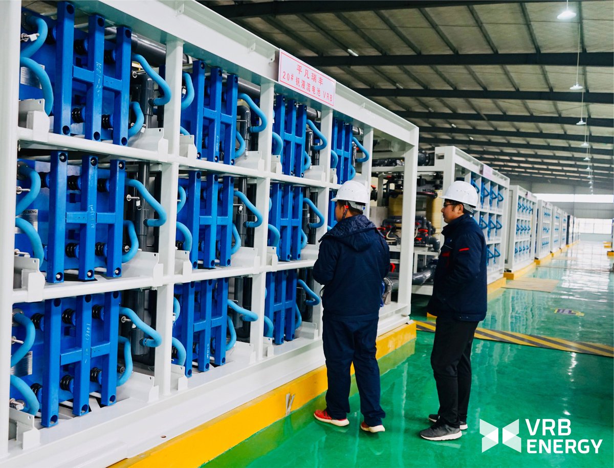 ThinkVRB's tweet image. News Release: VRB Energy completes commissioning of Phase 1 of the Hubei Zaoyang 10MW/40MWh utility-scale solar and storage integration demonstration project.  Details: vrbenergy.com/vrb-energy-com…
#vanadium #energystorage #solarplusstorage #thinkvrb